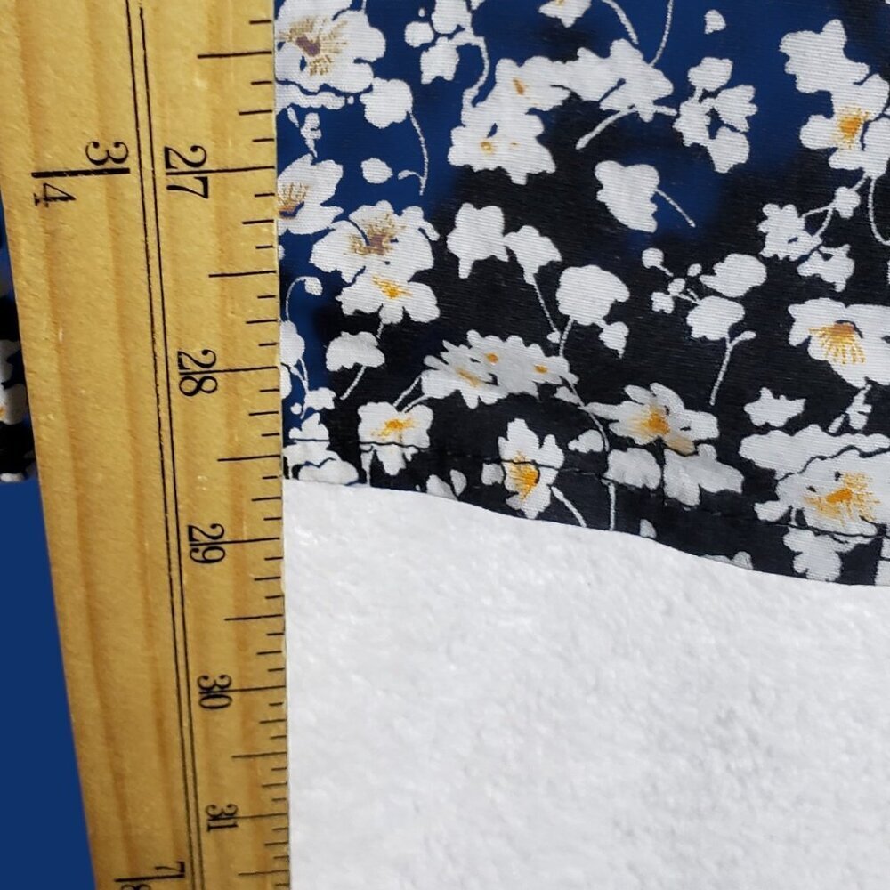 Cactus Man By Ricky Singh MensFloral Button Down Shirt Blk/Wht Large - Picture 7 of 12